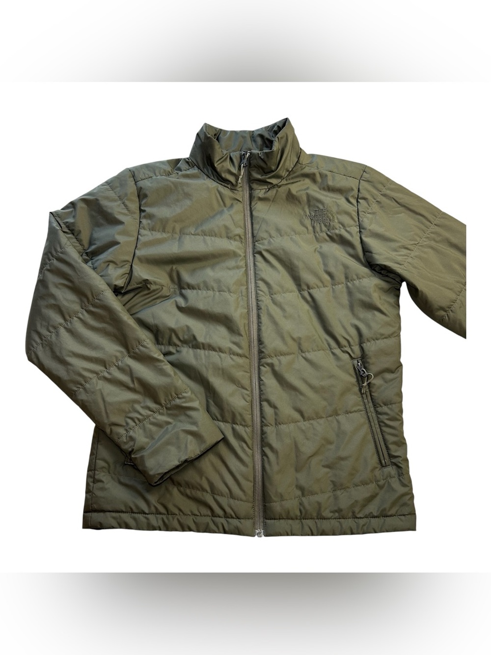 The North Face Men's Junction Insulated Jacket Full-Zip Outdoor Green Size S
